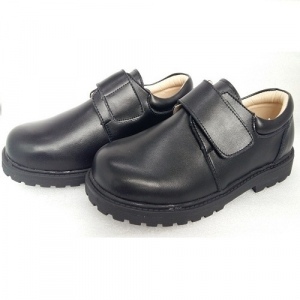 #611  真皮魔術貼 男上學鞋(SIZE: 26-37碼)